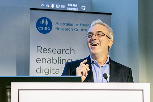 Research Director of CSIRO’s Australian e-Health Research Centre Dr David Hansen.