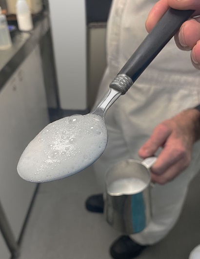 spoonful of dairy alternative