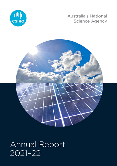 Annual Report 2021-22 Sunshine, clouds and solar panels 