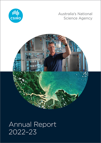 CSIRO Annual Report 2022-23 cover