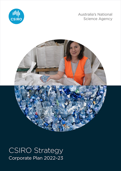 Dr Deborah Lau leads our Ending Plastic Waste Mission, which aims to change the way we make, use, recycle and dispose of plastics through a range of science and technology solutions. Holding recycled plastic waste beads 