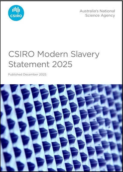 Modern Slavery Statement 2025 cover