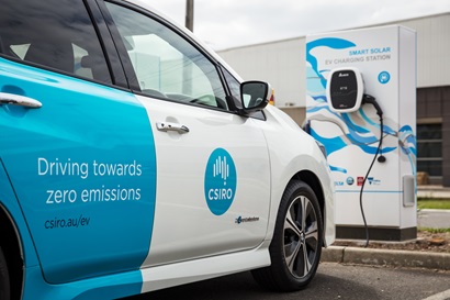 Solar-powered electric vehicle charging station