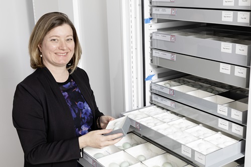 Dr Clare Holleley, Director of CSIRO’s Australian National Wildlife Collection