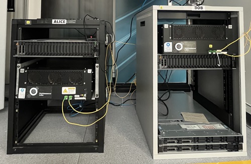 Two computer systems side by side