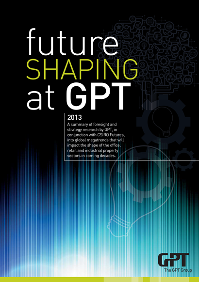 Cover image of Future Shaping at GPT report 