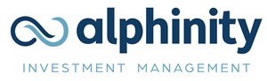 Alphinity logo.