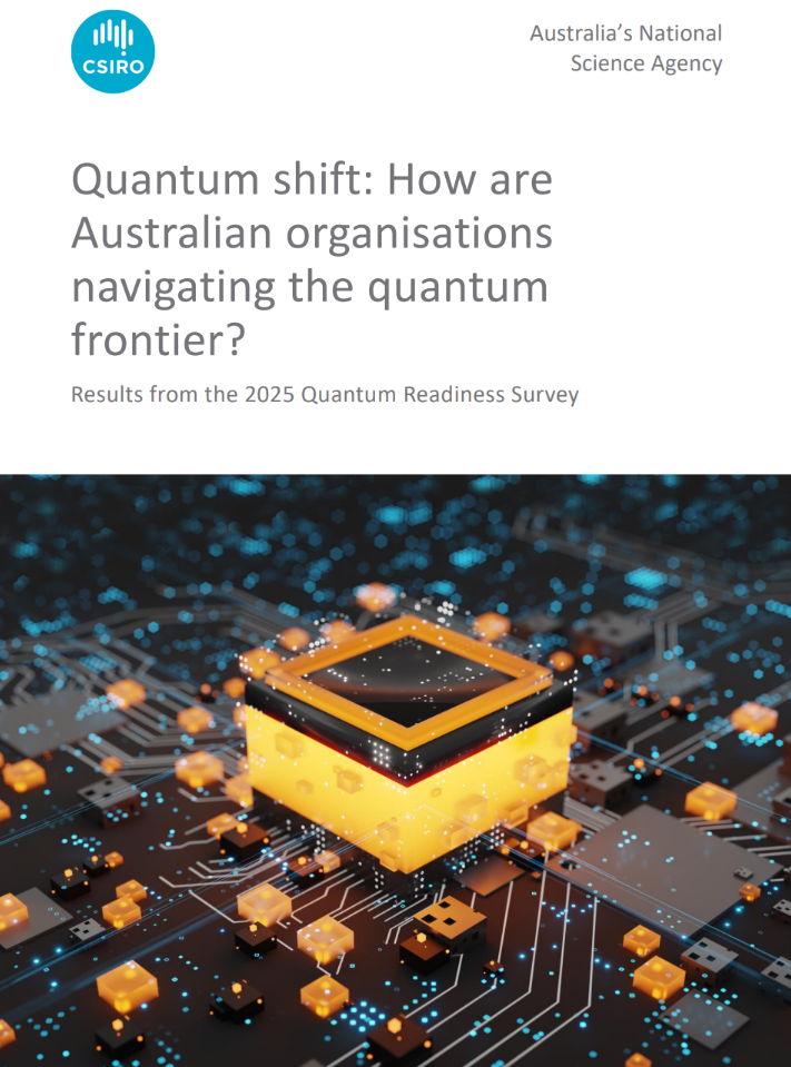 The cover image of the Quantum shift report