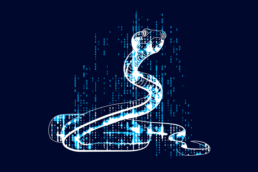 CyberTaipan snake logo