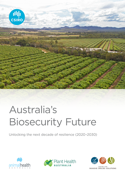 Australia's Biosecurity Future report cover