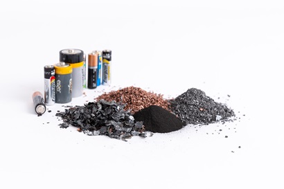 Valuable materials from recovered batteries