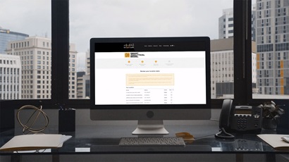 Software platform screenshot