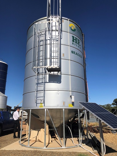 HE Silos’ Thermal Insect Control System