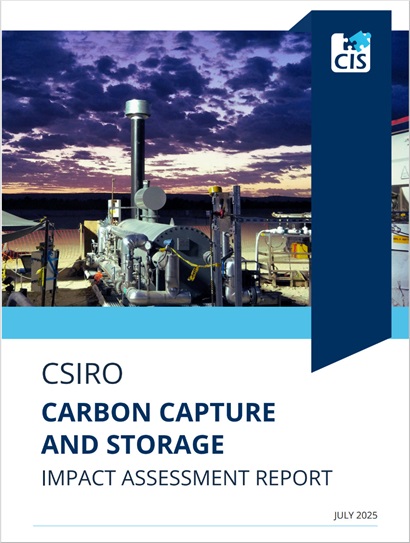 Carbon Capture and Storage Impact Assessment Report cover