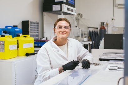 Charles Sturt University student