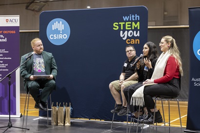 With STEM You Can Careers Expo 2025 panel
