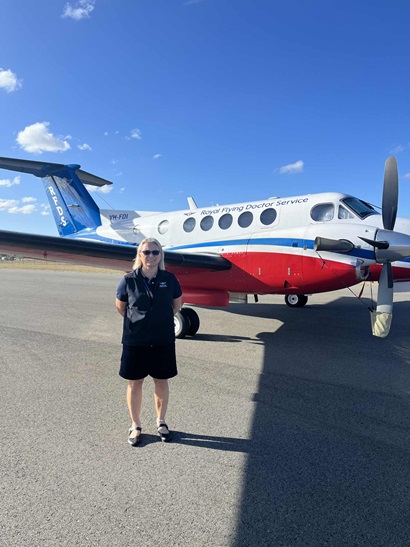 Fenella, Royal Flying Doctors Service, mentor with Aviators in Schools