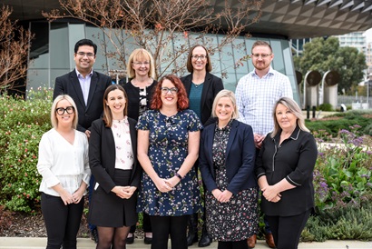 A photo of the CSIRO Clinical Research team