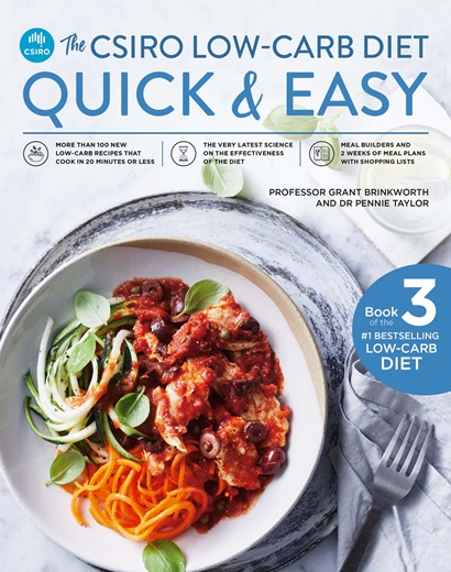 Image of The CSIRO Low-Carb Diet Quick and Easy bookcover