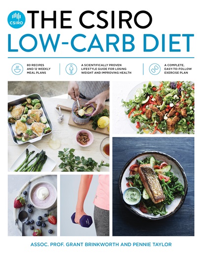 The CSIRO Low Carb Diet book cover