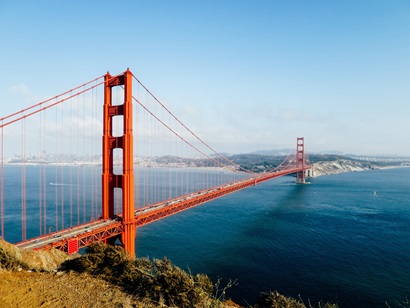 Golden Gate Bridge in San Francisco USA