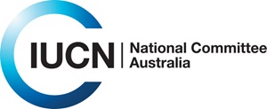 Logo for the Australian Committee for International Union for Conservation of Nature (IUCN).