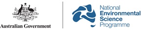 Logo for the Australian Government National Environmental Science Program.