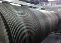 Coring winch in winch room