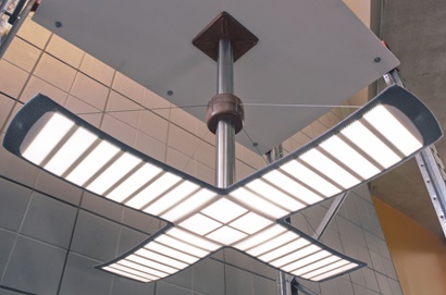 Picture of the pendant OLED light
