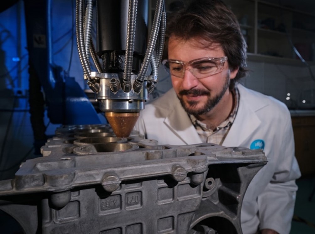 Laser-metal-deposition-onto-a-casting