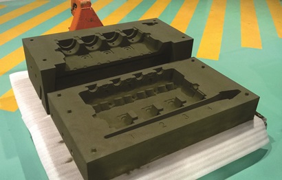 Delage 3D printed sand mould