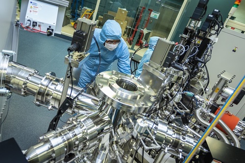 A scientist in a lab