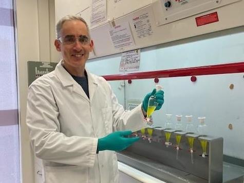 ANSTO scientist Dr Michael Page