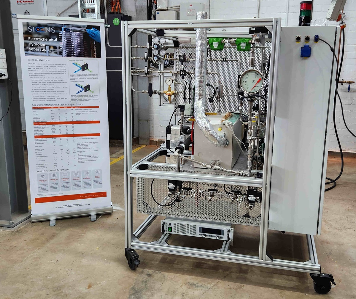 SIQENS Demonstrates Hydrogen Separation Technology in Australia
