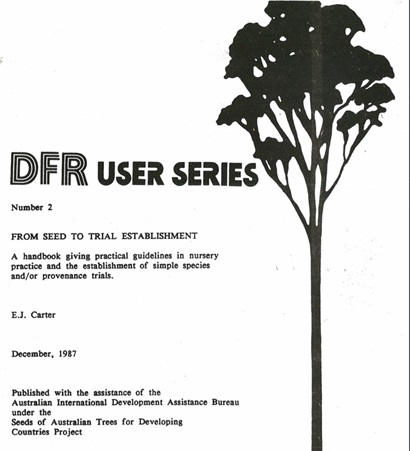 DFR User series: From seed to trial establishment
