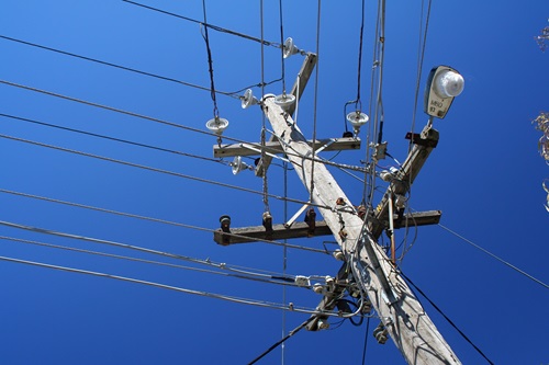Electricity pole