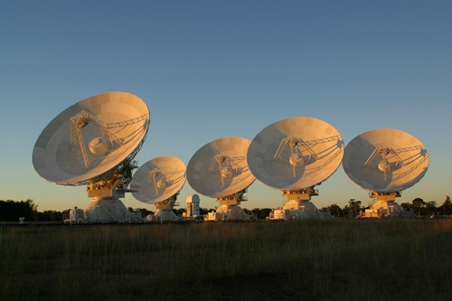 CSIRO's Australia Telescope Compact Array.