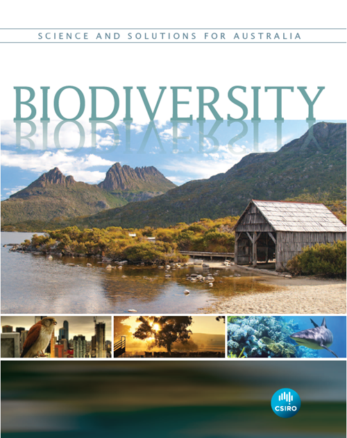 Front cover of the book ‘Biodiversity: Science and Solutions for Australia’ by CSIRO.