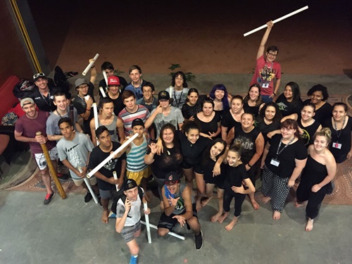 Students in the 2016 Aboriginal Summer School for Excellence in Science and Technology program