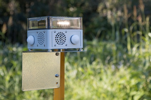A close up of one of the VPDaD nodes.