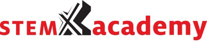 STEM X academy logo.