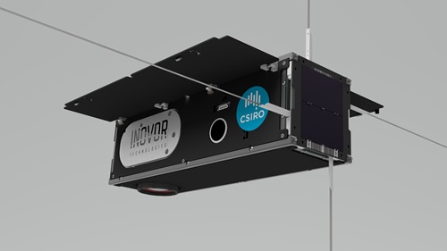 Artist impression of CSIROSat-1 CubeSat.