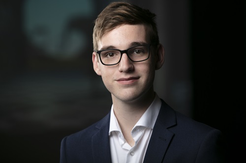 Portrait shot of Jordan Salmon.