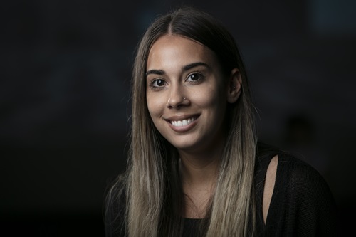 Portrait shot of Taylah Griffin.