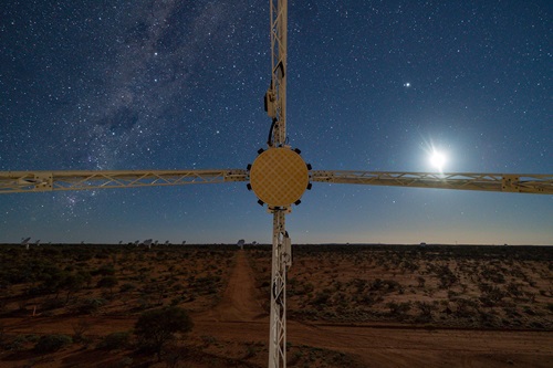 The Australian Square Kilometre Array Pathfinder (ASKAP) in Western Australia.