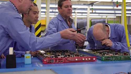 Newcastle-based Puzzle Precision developed circuit boards for the Australian Square Kilometre Array Pathfinder (ASKAP) in Western Australia.