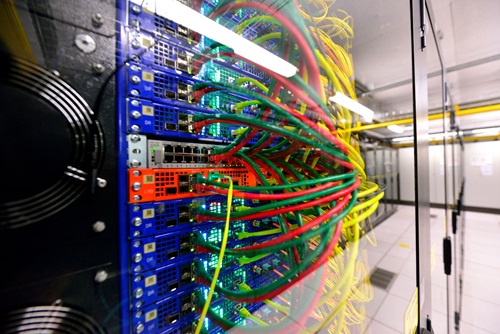 Computing equipment and cables.