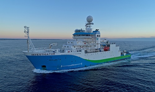 CSIRO research vessel RV Investigator.