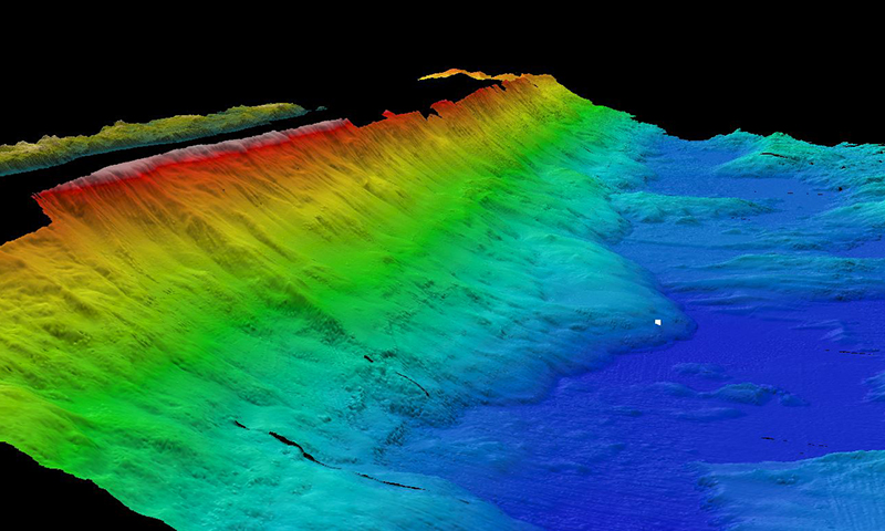 Biggest underwater earthquake