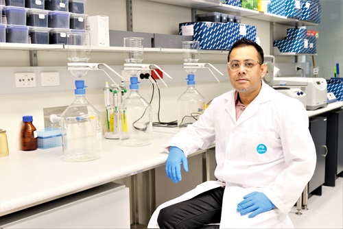 Scientist in a lab